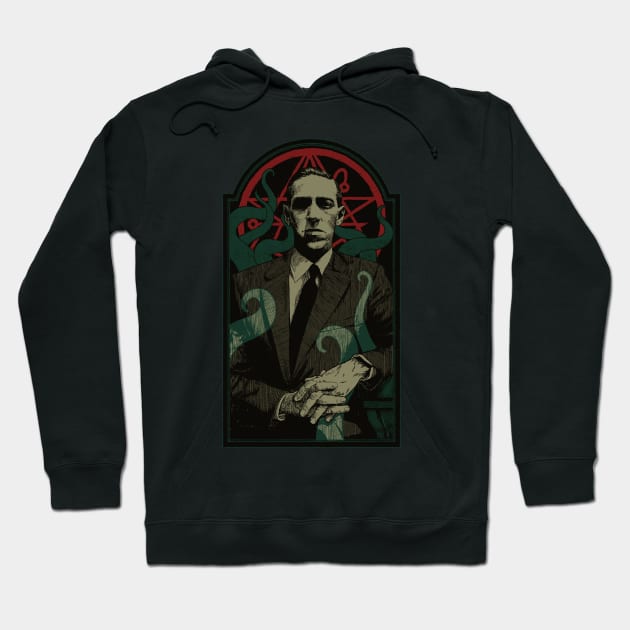 Lovecraft Hoodie by hafaell